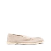 John Lobb Mocka Sandal Pace Sko Beige, Herr