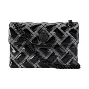 Kurt Geiger Mini Kensington Drench Svart/Vit Patent Black, Dam