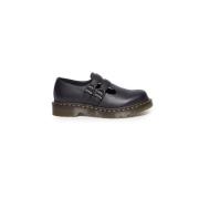 Dr. Martens Svarta läderskor platt damkollektion Black, Dam