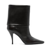 Saint Laurent Niki Booties Brown, Dam