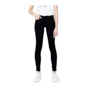 Guess Bomull Skinny Jeans Kollektion Black, Dam