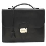 Hermès Vintage Pre-owned Laeder portfljer Black, Herr