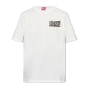 Diesel T-shirt T-Adjust-R19 Beige, Herr