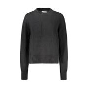 Calvin Klein Svart Bomullströja | Baumwollpullover Black, Dam