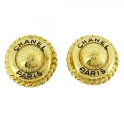 Chanel Vintage Pre-owned Metall chanel-smycken Yellow, Dam