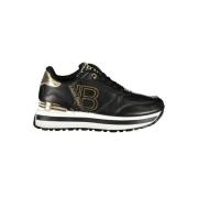 Laura Biagiotti Svart Polyester Sneaker Black, Dam