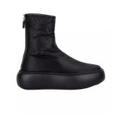 Casadei Svarta ankelboots Black, Dam