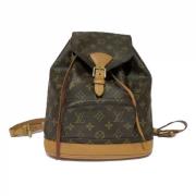 Louis Vuitton Vintage Pre-owned Canvas ryggsckar Brown, Dam