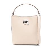 Karl Lagerfeld Ikon hinkväska Beige, Dam