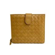 Bottega Veneta Vintage Pre-owned Laeder handvskor Beige, Dam