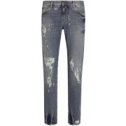 Dolce & Gabbana Ljusblå Klassiska Fem Fickor Jeans Blue, Herr