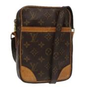 Louis Vuitton Vintage Pre-owned Canvas louis-vuitton-vskor Brown, Dam