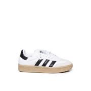 Adidas Originals Lädersneakers med gummisula White, Herr