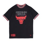 New Era Chicago Bulls Logo Mesh Tee Black, Herr