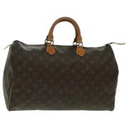 Louis Vuitton Vintage Pre-owned Canvas handvskor Brown, Dam