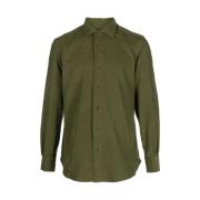 Mazzarelli Casual Shirts Green, Herr