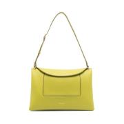 Wandler Grön Läder Crossbody Väska Green, Dam