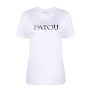 Patou T-Shirts White, Dam