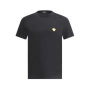 Versace Medusa Logo Bomull T-shirt Black, Herr