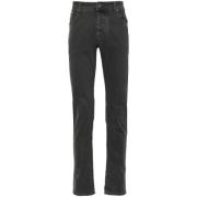 Jacob Cohën Slim Cut Grå Twill Jeans Gray, Herr