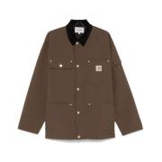 Carhartt Wip Sepia Brun Utility Jacka Brown, Herr