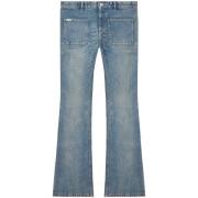 Courrèges Ljusblå Denim Bootcut Jeans Blue, Herr