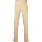 Pt01 Slim-fit Trousers Beige, Herr