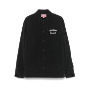 Kenzo Svart Logotypväst Black, Herr