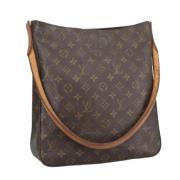 Louis Vuitton Vintage Pre-owned Canvas louis-vuitton-vskor Brown, Dam