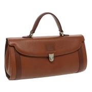 Burberry Vintage Pre-owned Laeder handvskor Brown, Dam