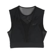 Reebok Sleeveless Tops Black, Dam