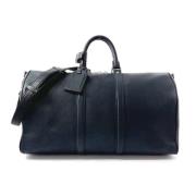 Louis Vuitton Vintage Pre-owned Laeder resvskor Blue, Dam