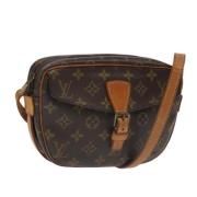 Louis Vuitton Vintage Pre-owned Canvas axelremsvskor Brown, Dam