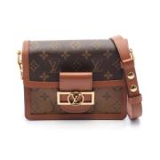 Louis Vuitton Vintage Pre-owned Canvas crossbodyvskor Brown, Dam