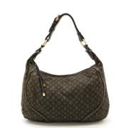 Louis Vuitton Vintage Pre-owned Canvas axelremsvskor Brown, Dam