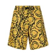 Versace Barocco-print Badkläder Underkläder Yellow, Herr