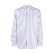 Mazzarelli Casual Shirts Blue, Herr