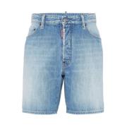 Dsquared2 Blå Denim Klassiska Femficksjeans Blue, Herr