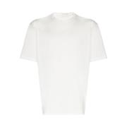 Our Legacy Avslappnad passform bomull T-shirt White, Herr