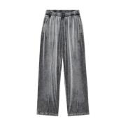 T by Alexander Wang Stilig Pant 4Cc1254408 053b Gray, Dam