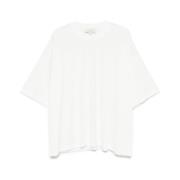 Studio Nicholson Vit Bomull Crew Neck T-shirt White, Herr