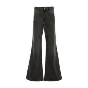 Coperni Grå Denim Wide Leg Jeans Gray, Herr