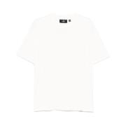 Represent Logo Plaque Crew Neck T-shirt White, Herr