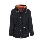 Fay Arkiv Huva Parka Blue, Dam