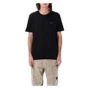 C.p. Company Logo Patch Jersey T-Shirt Black, Herr