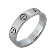 Cartier Vintage Pre-owned Platina ringar Gray, Dam