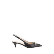 Gucci Horsebit Läderpumps Black, Dam