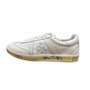 Premiata Stiliga Sneakers för Kvinnor White, Herr