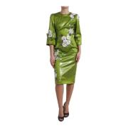 Dolce & Gabbana Midi Dresses Multicolor, Dam