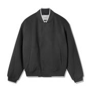 Axel Arigato Typo Varsity Jacket Gray, Herr